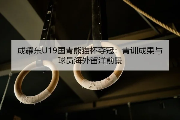 成耀东U19国青熊猫杯夺冠：青训成果与球员海外留洋前景